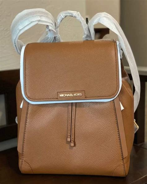 michael kors ginger medium pebbled leather backpack|MICHAEL Michael Kors Ginger Medium Pebbled Leather .